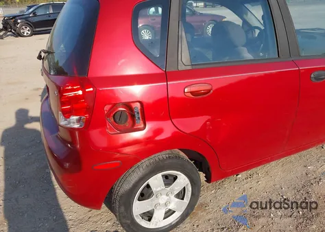 2007 Chevrolet Aveo 5 Ls из США, поврежденный, VIN KL1TD66677B710177